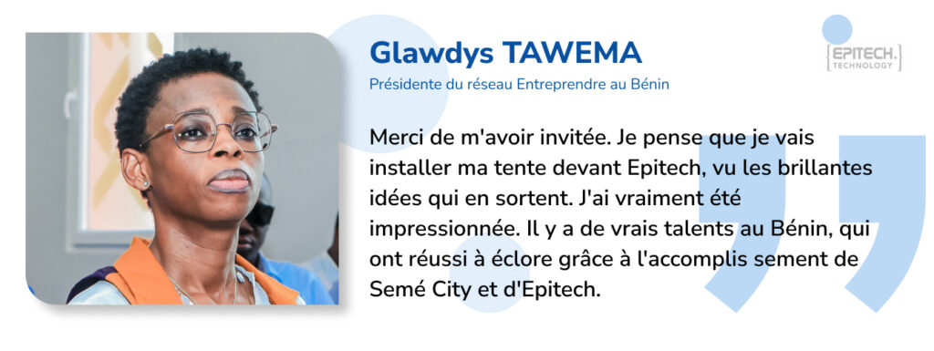 Glawdys Tawema Epitech Experience Bénin 2023 